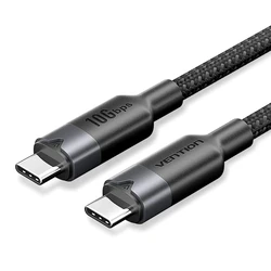 Καλώδιο Vention USB 3.2 5A 10Gbps 1m BK USB-C to C