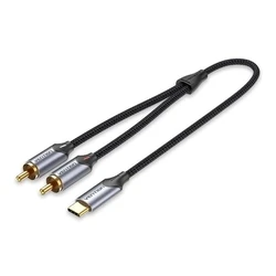 Καλώδιο Vention USB-C to 2RCA male audio, 1m