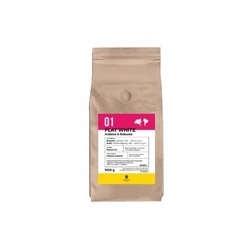 Καφές 8Grams Flat White Arabica, Robusta roasted beans, 1 kg
