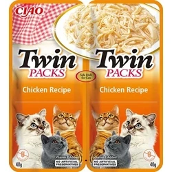 Λιχουδιές/Σνακ Γάτας Inaba Twin Packs Chicken 2 x 40g