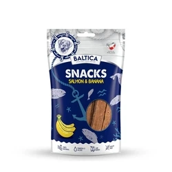 Λιχουδιές/Σνακ Σκύλων Baltica Snacks Salmon with bananas 80g