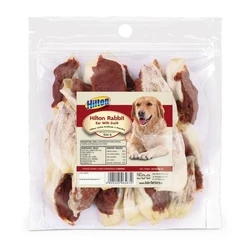 Λιχουδιές/Σνακ Σκύλων Hilton Rabbit ear with duck - dog chew - 500g