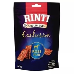 Λιχουδιές/Σνακ Σκύλων Rinti Singlefleisch Exclusive Horse 50g