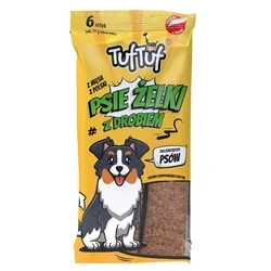 Λιχουδιές/Σνακ Σκύλων Tuf Tuf Dog gummies - poultry stripes 6