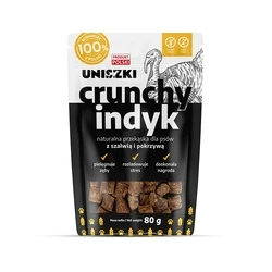 Λιχουδιές/Σνακ Σκύλων Uniszki Crunchy Turkey with Sage and Nettle 80g