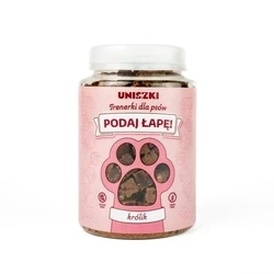 Λιχουδιές/Σνακ Σκύλων Uniszki Give Paw Rabbit – dog treat – 210 g