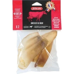 Λιχουδιές/Σνακ Σκύλων Zolux Beef ear - chew for dog - 40g