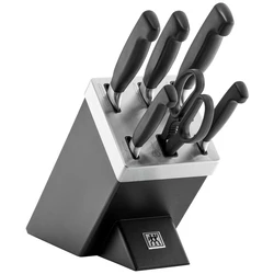 Μαχαίρια Zwilling FOUR STAR 35145-007-0 Kitchen knife/cutlery block set 7 pc(s) Black