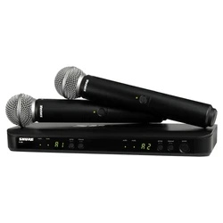 Μικρόφωνο Shure BLX288E/SM58-H8E - wireless system with receiver and two SM58s