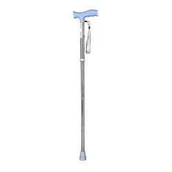 Μπαστούνι Περιπάτου Folding walking stick ActionMed silver