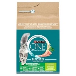 Ξηρά Τροφή Γάτας Purina One Indoor Turkey 3kg