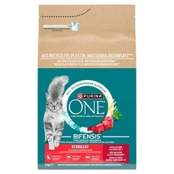 Ξηρά Τροφή Γάτας Purina One Sterilcat Rich in beef 3kg