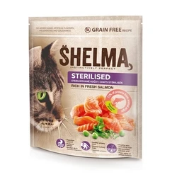 Ξηρά Τροφή Γάτας Shelma Sterilised Rich in salmon 750g