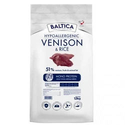 Ξηρά Τροφή Σκύλων Baltica Nutraceutic Hypoallergenic Medium breeds Venison with rice 12kg