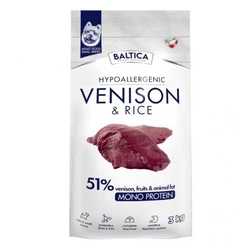 Ξηρά Τροφή Σκύλων Baltica Nutraceutic Hypoallergenic Small breeds Venison with rice 3kg