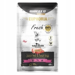 Ξηρά Τροφή Σκύλων Biofeed Euphoria Fresh Junior Turkey with rabbit XS/S 500g