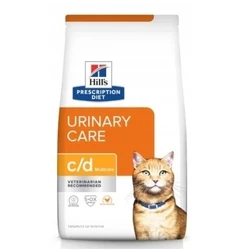 Ξηρά Τροφή Σκύλων Hill's PRESCRIPTION DIET Feline c/d Urinary Care Multicare Dry cat food Chicken 8 kg