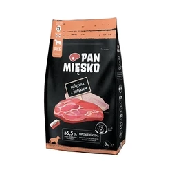 Ξηρά Τροφή Σκύλων Pan Miesko Veal with turkey XL 3kg