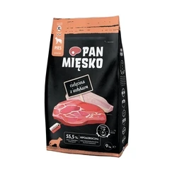 Ξηρά Τροφή Σκύλων Pan Miesko Veal with turkey XL 9kg
