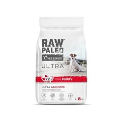 Ξηρά Τροφή Σκύλων Raw Paleo Ultra Mini Puppy Beef - for puppies of small breeds - 8 kg