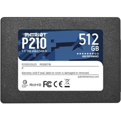 Σκληρός Δίσκος SSD Patriot P210 2.5" 512GB Serial ATA III