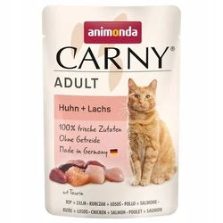 Υγρή Τροφή Γάτας Animonda Carny Adult Chicken and salmon 85g