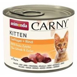Υγρή Τροφή Γάτας Animonda Carny Kitten Poultry Beef 200 g