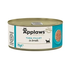 Υγρή Τροφή Γάτας Applaws Tuna fillet in broth 70g