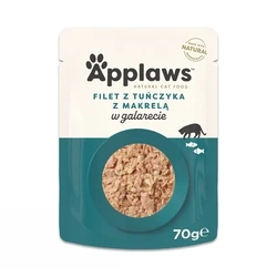 Υγρή Τροφή Γάτας Applaws Tuna Fillet with Mackerel in Jelly 70g