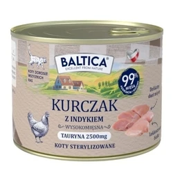 Υγρή Τροφή Γάτας Baltica Smaki regionów Chicken with turkey 185g