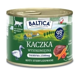 Υγρή Τροφή Γάτας Baltica Smaki regionów Duck 185g