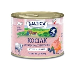 Υγρή Τροφή Γάτας Baltica Smaki regionów Kitten Lamb with turkey 185g