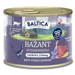 Υγρή Τροφή Γάτας Baltica Smaki regionów Pheasant 185g