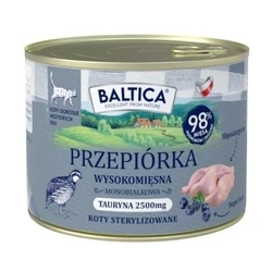 Υγρή Τροφή Γάτας Baltica Smaki regionów Quail 185g