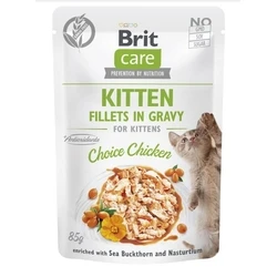 Υγρή Τροφή Γάτας Brit Care Cat Kitten Choice Pouch 85 g