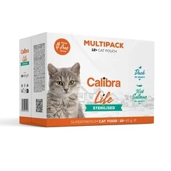 Υγρή Τροφή Γάτας Calibra Cat Life Sterilised 12x85g