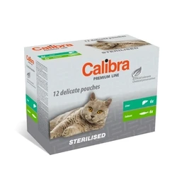 Υγρή Τροφή Γάτας Calibra Cat Premium Sterilised 12x100g