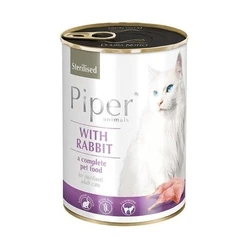 Υγρή Τροφή Γάτας Dolina Noteci Piper Animals Sterilised with rabbit 400g