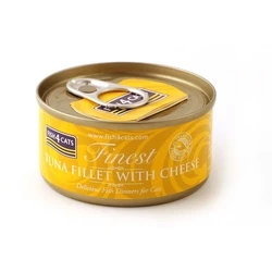 Υγρή Τροφή Γάτας Fish4Cats Tun fillet with cheese 70g