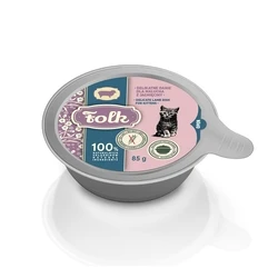 Υγρή Τροφή Γάτας Folk Kitten Delicate lamb dish 85g