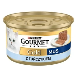 Υγρή Τροφή Γάτας GOURMET GOLD - mousse with tuna 85g