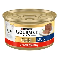 Υγρή Τροφή Γάτας GOURMET Gold Beef 85g