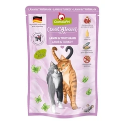 Υγρή Τροφή Γάτας Granata Pet DeliCATessen Lamb and turkey 85g