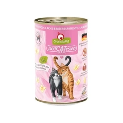 Υγρή Τροφή Γάτας Granata Pet DeliCATessen Salmon and seafood 400g
