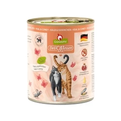 Υγρή Τροφή Γάτας Granata Pet DeliCATessen Veal and coney 800g