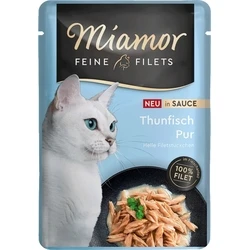 Υγρή Τροφή Γάτας Miamor Fine Filets Tuna in sauce 100g
