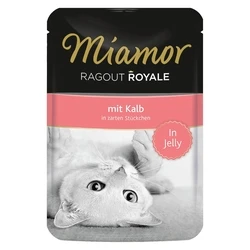 Υγρή Τροφή Γάτας Miamor Ragout Royale in Jelly with veal - 100g