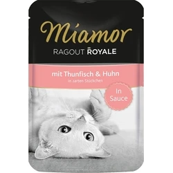 Υγρή Τροφή Γάτας Miamor Royal ragout in sauce Tuna and chicken
