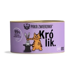 Υγρή Τροφή Γάτας Paka Zwierzaka Rabbit 200g
