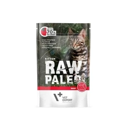 Υγρή Τροφή Γάτας Raw Paleo Kitten Cat Beef - wet food for kittens - 100 g